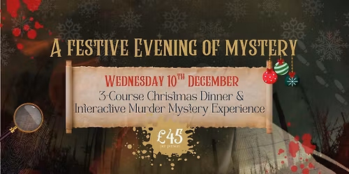 A Festive Evening of Mystery\ud83d\udd0e\ud83c\udf32