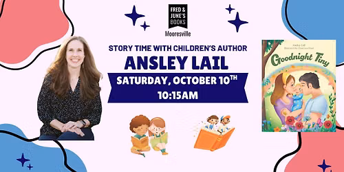 Story Time with Children's Author Ansley Lail