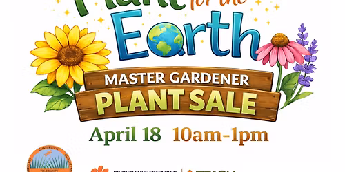 Plant for the Earth Master Gardener Plant Sale