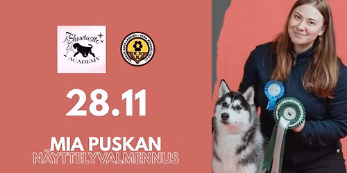 Showtastic Academy Mia Puska n\u00e4yttelyvalmennus pe 28.11