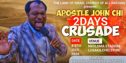 Apostle John Chi crusade