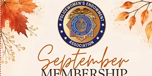 September PEA Membership Meeting