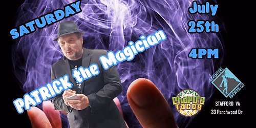 Patrick the Magician @ Adventure Brewing
