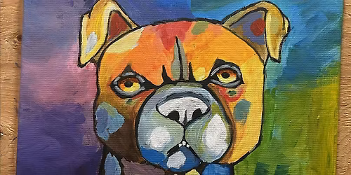 Pop Art Dog: Paint & Sip at Boston Pizza (Barrie North)