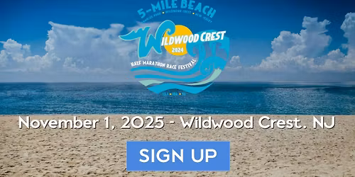 5-Mile Beach at Wildwood Crest: Half Marathon, 10K & 5K