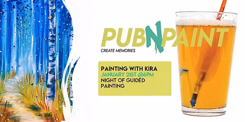 Smoke BBQ and Bar Paint Night with PubNPaint Jan 21st