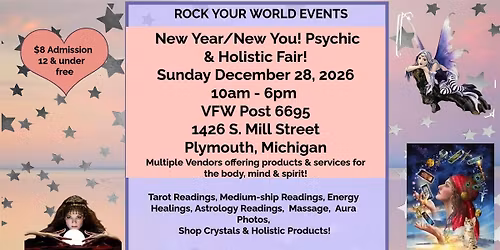 Psychic & Holistic Fair in Plymouth!