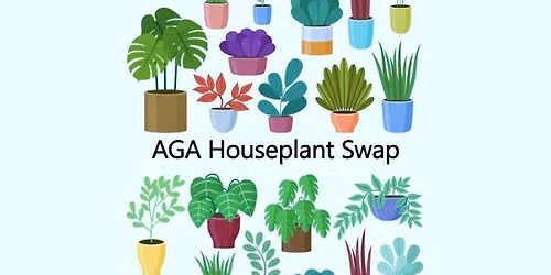 Houseplant Swap and BINGO  AGA
