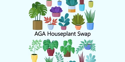 Houseplant Swap and BINGO  AGA
