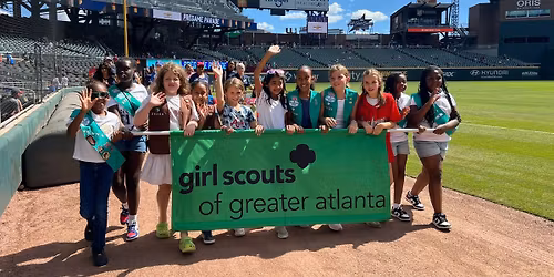 Girl Scout Day with the Atlanta Braves