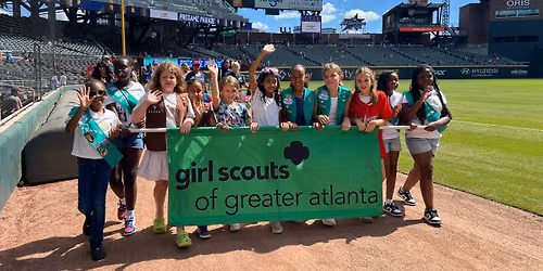 Girl Scout Day with the Atlanta Braves