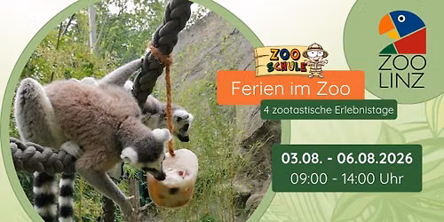 Ferien im Zoo-zootastische Erlebnistage