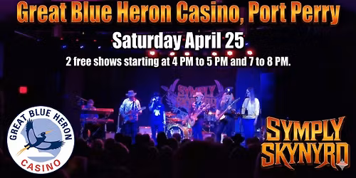 Symply Skynyrd Returns to Great Blue Heron Casino 