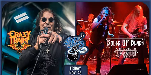 Crazy Train [Ozzy tribute] \u2022 Souls Of Black [Testament] at Billy Blues Bar & Grill