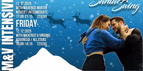 Maxence & Virginie intensives - Santa Swing 2025