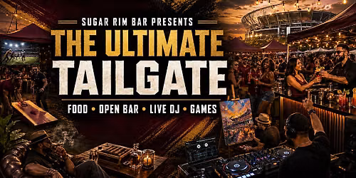 GIants vs Commanders Sugar Rim Bar Presents THE ULTIMATE TAILGATE!