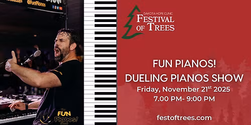 Festival of Trees: Fun Pianos! Dueling Pianos Show