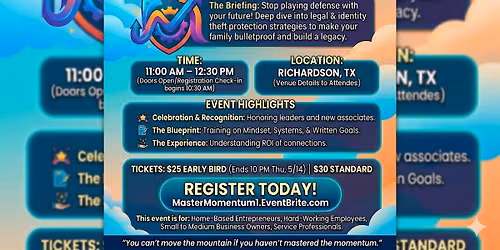 MASTER MOMENTUM \u2013 Protect and Prosper