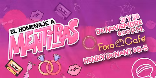 El homenaje a Mentiras - Teatro musical en foro Caf\u00e9
