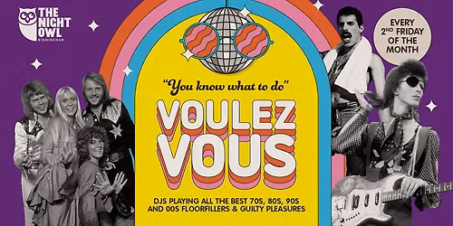Voulez Vous - Guilty Pleasures and Floorfillers Club Night