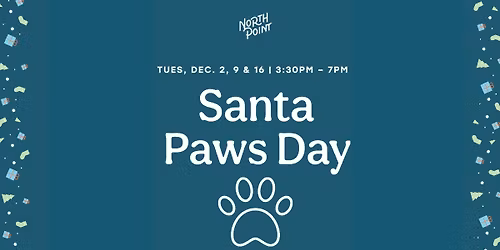 Santa Paws: Pet Photos with Santa!