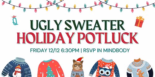 Ugly Sweater Holiday Potluck \ud83c\udf84