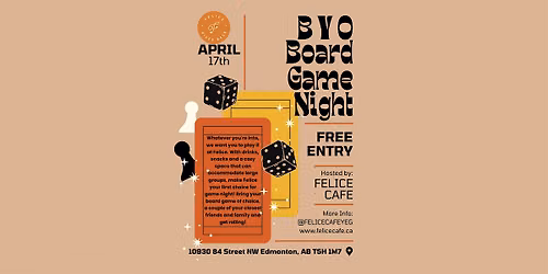 BYO Board Game Night