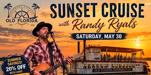 Sunset Cruise - featuring live music from RANDY RYALS