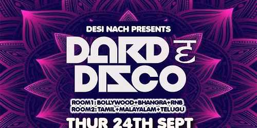 Dard E Disco Thurs 24th Sept @ CIRCUIT Cardiff