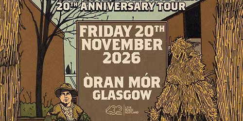 Young Knives: 20 Years of Voices Of Animals And Men \/ \u00d2ran M\u00f3r, Glasgow \/ 20.11.26