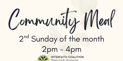 Community Meal @ First Christian Church Bellingham