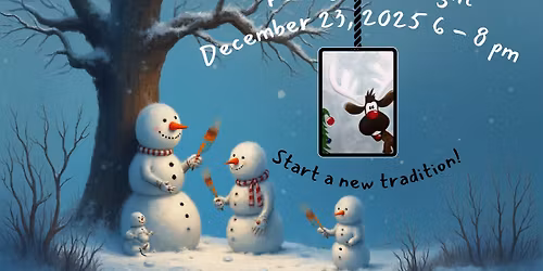 \ud83d\udd8c\ufe0fFamily Paint Night: Reindeer Edition \ud83e\udd8c