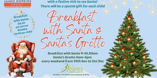 Breakfast with Santa & Santa's Grotto Experience