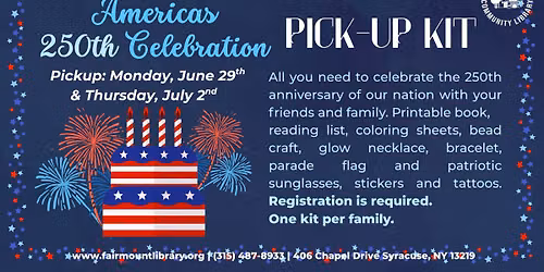 America 250 Pickup Kit