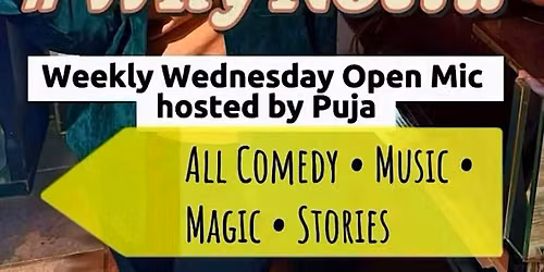 FREE COMEDY SHOW every WEDNESDAY! THURSDAY! and FRIDAY!