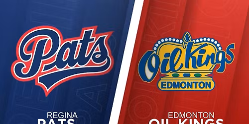 Regina Pats at Edmonton Oil Kings at Rogers Place