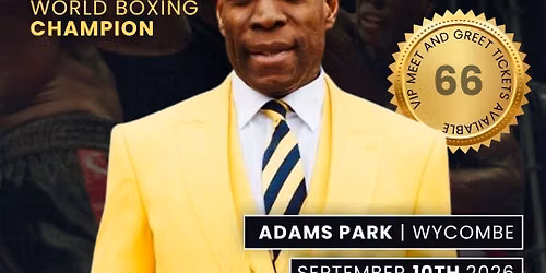 An Evening with Frank Bruno MBE at Wycombe Wanderers