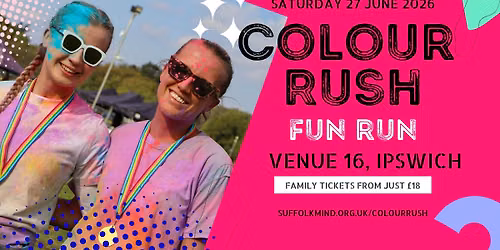 Colour Rush for Suffolk Mind