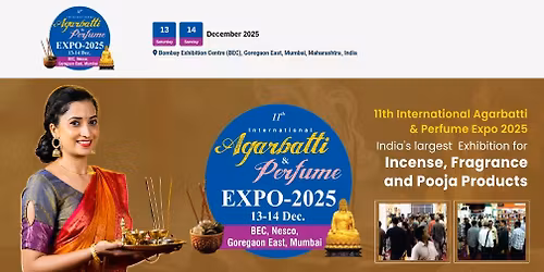 11th International Agarbatti & Perfume Expo 2025