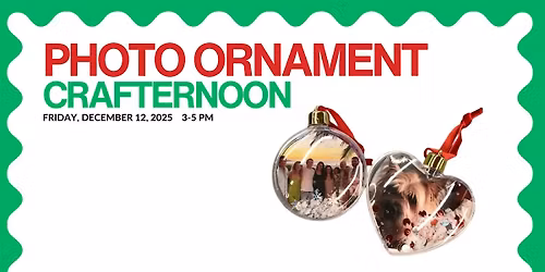 Photo Ornament Crafternoon