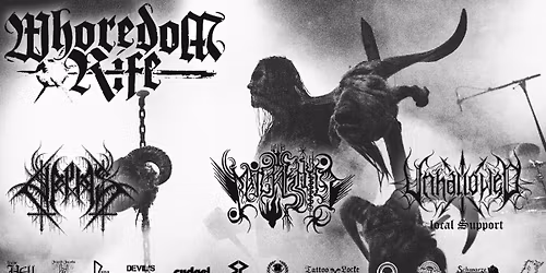 Whoredom Rife, Halphas, Malakhim, Unhallowed