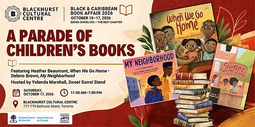 A Parade of Children\u2019s Books | Black & Caribbean Book Affair 2026