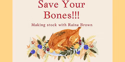 Stock-making with Raina Brown