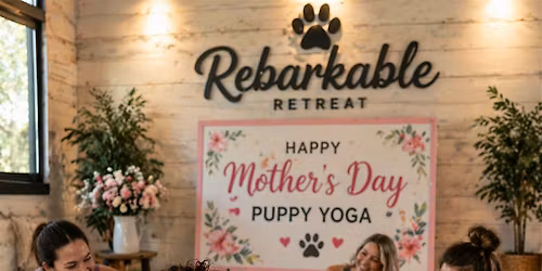 Mother's Day Puppy Yoga Experience