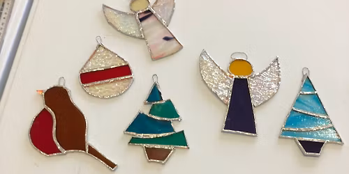 Making Stained Glass Christmas Baubles Workshop