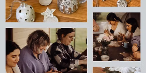 Broadbeach Christmas Pottery Afternoon at Broadbeach Gallery RQAS - upstairs - Afterpay available