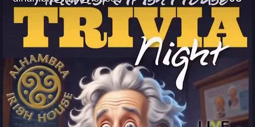 Trivia night every Thursday. Food , drinks and great prizes