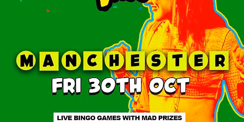 Reggae Bingo - Manchester - Fri 30th Oct