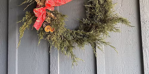 Holiday Wreath Workshop! with Pretty Dried Flowers