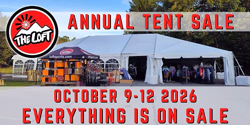 Annual Tent Sale